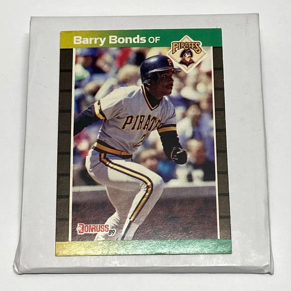 Vintage Donruss MLB '89 Barry Bonds Pittsburgh Pirates Base Set Baseball Card 92
